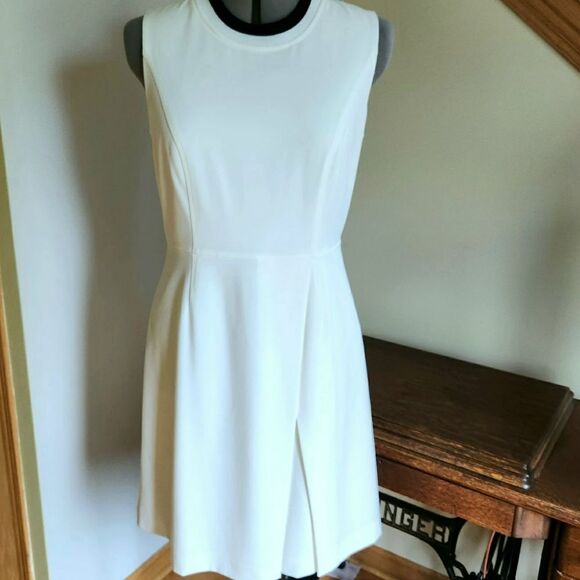 Tommy Hilfiger Sheath Shift A-Line Dress White Size 10 - Picture 1 of 9